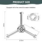 Einder Universal Outdoor Spigot Handle For Garden Faucet  Hose Bib