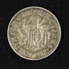 1938 Cyprus 4 1 2 Piastres Silver Coin - Free Shipping Usa