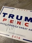 Donald Trump Signed Autogrpah 2016 Maga Campaign Sign President Psa dna Coa