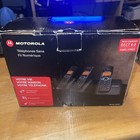 Motorola Dect 6 0 Digital Cordless Phone L603m With 3 Handsets