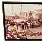 Lohman Photography The Flower Market Bergen Norway Custom Wood Frame Print 12x15