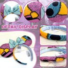 Nightmare Before Christmas Disney  Park Sally Headband Tokyo Halloween Mouse Ear