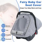 Winter Car Seat Cover For Baby     Windproof  Waterproof  Breathable With Mesh