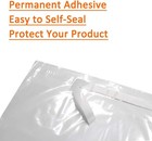 Clear Self-sealing Poly Bag 1 5mil For Clothes  Apparel  Shipping   Storage