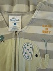 Halo Wearable Blanket Sleep Sack Cotton Gray Stripe Elephant M 6-12 M Baby