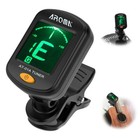 Aroma Clip On Chromatic Tuner For Acoustic Electric Guitar Bass Ukulele Violin