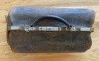 Antique Doctors Bag Leather J  Briedis Latvia With Key And Lock