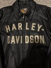 2003 Harley Davidson 100th Anniversary Leather Jacket Mens Medium New