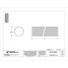 Zoro Select U51070 100 7200 Fully Threaded Rod  1 -8  6 Ft  Stainless Steel 