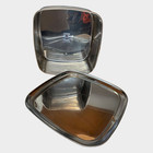 Vintage Mcm Square Chrome Lincoln Beautyware Cake Carrier   Saver