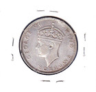 1939 Seychelles 1 Rupee  km-4   1847 Asw Silver     london Mint   Scarce