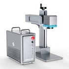 50w Autofocus Fiber Laser Marking Machine Visual Camera Jpt Engraver  Used