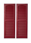 Shed Shutters--louvered Style--9 X 27 Size-- Various Colors Available