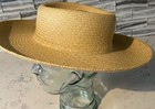 The J  Peterman Co  Big Brim Panama Hat Hand Woven Size L