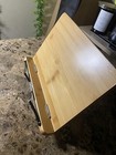 Book Holder Stand Bamboo Portable Adjustable Desk Reading Cookbook Bookstand