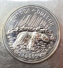 1980 Canada Arctic Territories Sp Proof  500 Silver Dollar Bu