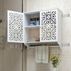 Wall Mounted Cabinet Storage Organizer Medicine Cabinet Cupboard Shelf Bathroom