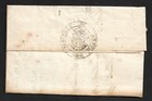 Italy Official Judicial Tribunal Document Prephilatelic Folded Letter Cover 1839