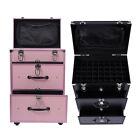 Professional Rolling Makeup Trolley Train Case Box Organizer Salon Cosmetic