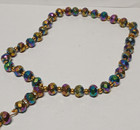 Multicolor   Golden Imitation Crystal Tasbih     Muslim Prayer Beads   33 Beads  