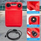 6 Gallon  24 L Portable Boat Fuel Tank  marine Outboard Boat Gas Tank With Hose