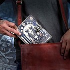 Handmade Leather Journals Spiral Gothic Notebook Skull Lover Vintage Diary