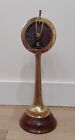 Chadburns Liverpool   London 18  Nautical Double Face Bell Ship Telegraph Brass