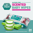 Scented Baby Wipes Packs In Bulk  1920 Count  24 Packs X 80 Wipes   Extra Soft  