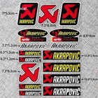 Motorcycle Fuel Tank Fairing Body Helmet Fender Badge Decal Akrapovic Sticker