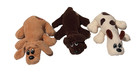 Tonka Pound Puppy W Newborns 1984-85 Vintage Lot Of 4 Plush No Collars  Read see
