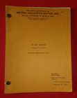 Original Elvis Presley Movie Script -harum Scarum - Personal Copy Of Philip Reed