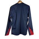 Nike Usa Usmnt Soccer Storm-fit 1 4 Zip Training Pullover Navy Red Men s M