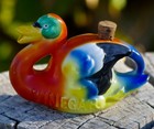 Vintage Vinegar Cruet Porcelain Duck 1930 s Bavaria Made In Germany