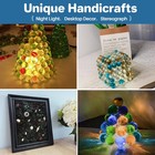 Sukh Glass Marbles - Bulk 100pcs Cat Eye Mix 4 Colors Medium Sized Thick Marble