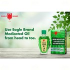 2x Original Eagle Brand Refreshing Fragrance Med Oil 24ml Bottles