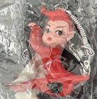 Vintage Red Pixie Kitchen Pixieland Keychain Hong Kong Oregon Coast Lincoln City