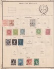 Argentina Strong Old Collection On Scott  Album Pages  Fac