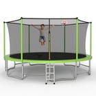 16ft Trampoline Balance Bar Basketball Hoop Safety Enclosure Net Astm Approved