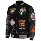 Def Leppard    Hysteria World Tour   1988   Full Snap   Varsity Jacket   2xl
