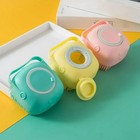 2pcs Kids Shower Brush Silicone Soft Handheld Body Scrubber Shower Gel Dispenser