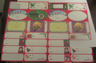 Vintage Christmas Decorative Gift Stickers Holiday Mixed Lot Of 44
