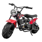 Xtremepowerus 99cc Mini Dirt Bike Gas-powered 4 Stroke Pocket Bike Pit Red
