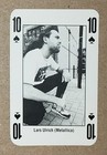 Lars Ulrich Metallica Ultra Rare May 1993 Kerrang Magazine Playing Card Uk Mint-
