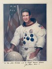 Apollo 15 Matching Set Of Signed Photos Of Crew To Wife Of A Nasa Administrator