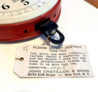 Impeccable Vintage Chatillon Type 720 Hanging 20lb Scale With Factory Inspection