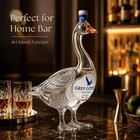 Vodka 3d Sculpted Bottle Decorative Wine Bottle Glass For Home Bar