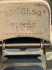 Antique Excelso Numbering Machine Consecutive Duplicate Repeat Works Pat 1891