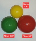Pack Of 400 Silver Jumbo 3  Size Commercial Grade Balls