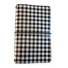 Carpe Diem Traveler s Notebook Journal Planner  With Inserts Buffalo Check Cover
