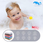 12 Pack Baby Muslin Washcloths - Soft Face Cloths For Newborn  Absorbent Bath Wa